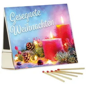 Produktbild des Artikels Zünd-Haus-Schachtel: Gesegnete Weihnachten ()