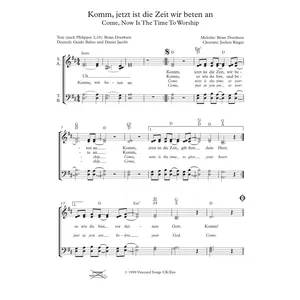 Produktbild des Artikels Komm jetzt ist die Zeit wir beten an (Noten - Download)