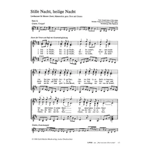 Produktbild des Artikels Stille Nacht, heilige Nacht (Noten - Download)