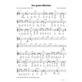 Produktbild des Artikels Von guten Mächten (Noten - Download)