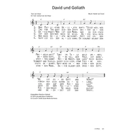 Produktbild des Artikels David und Goliath (Noten - Download)