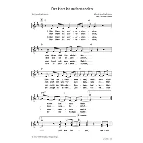 Produktbild des Artikels Der Herr ist auferstanden (Noten - Download)