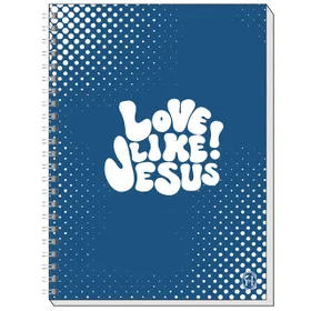 Produktbild des Artikels Memo Block A5: Love like Jesus! (Schreibwaren - Spiralbindung)