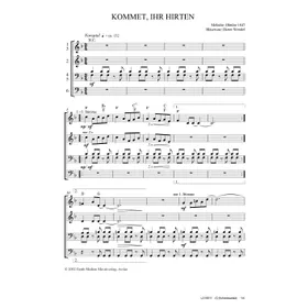 Produktbild des Artikels Kommet ihr Hirten (Noten - Download)
