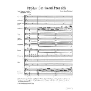 Produktbild des Artikels Der Himmel freue sich (Noten - Download)