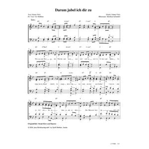 Produktbild des Artikels Darum juble ich dir zu (Noten - Download)