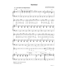 Produktbild des Artikels Marktlied (Noten - Download)