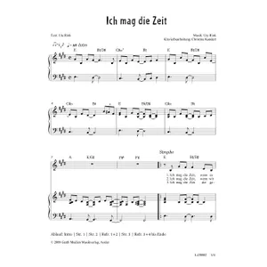 Produktbild des Artikels Ich mag die Zeit (Noten - Download)