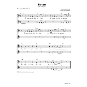 Produktbild des Artikels Beten (Noten - Download)
