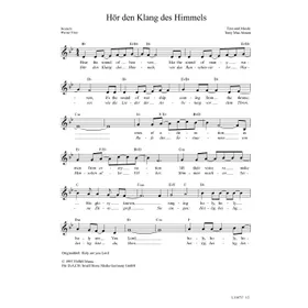 Produktbild des Artikels Hör den Klang des Himmels (Noten - Download)