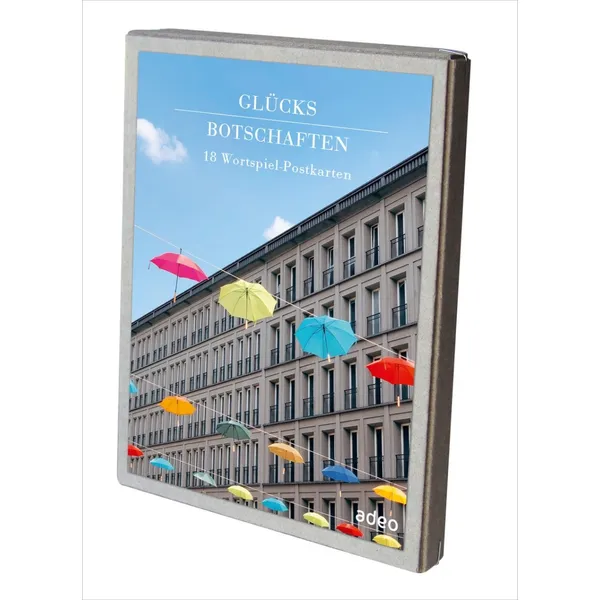 Produktbild des Artikels Glücksbotschaften - Postkartenbox (Schreibwaren)