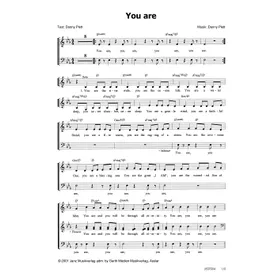 Produktbild des Artikels You are (Noten - Download)