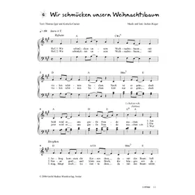 Produktbild des Artikels Wir schmücken unsern Weihnachtsbaum (Noten - Download)