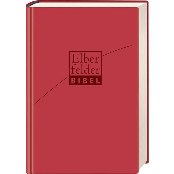 Produktbild des Artikels Elberfelder Bibel - Standardausgabe, ital. Kunstleder rosso (Bibel - Kunstleder)
