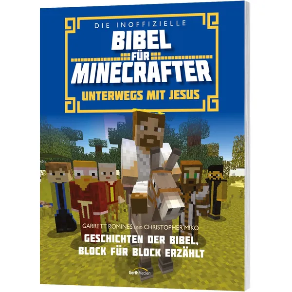 Produktbild des Artikels Die inoffizielle Bibel für Minecrafter: Unterwegs mit Jesus (Buch - Broschiert)