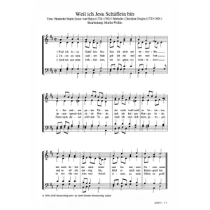Produktbild des Artikels Weil ich Jesu Schäflein bin (Noten - Download)