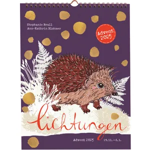 Produktbild des Artikels Lichtungen 2025 - Adventskalender (Kalender - Spiralbindung)