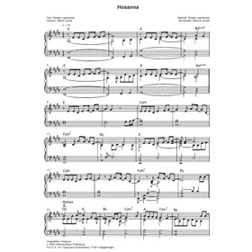 Produktbild des Artikels Hosanna (Noten - Download)