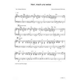 Produktbild des Artikels Herr, mach uns weise (Noten - Download)