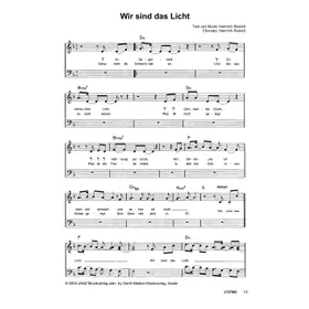 Produktbild des Artikels Wir sind das Licht (Noten - Download)