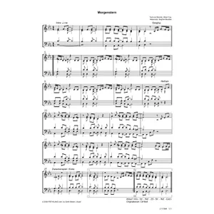 Produktbild des Artikels Morgenstern (Noten - Download)