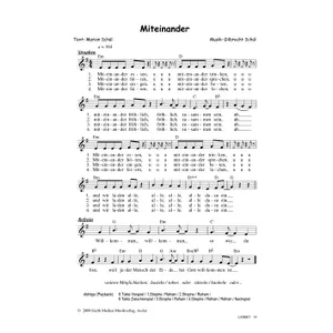 Produktbild des Artikels Miteinander (Noten - Download)