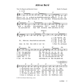 Produktbild des Artikels Alle an Bord (Noten - Download)