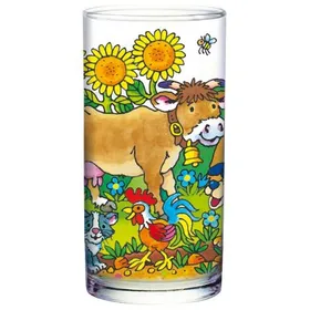 Produktbild des Artikels Trinkglas "Bauernhof" ()