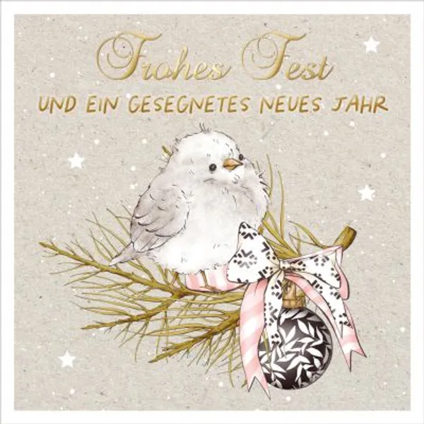 Produktbild des Artikels Faltkarte "Frohes Fest" (Schreibwaren)