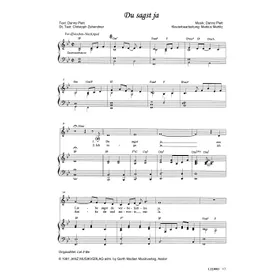 Produktbild des Artikels Du sagst ja (Noten - Download)