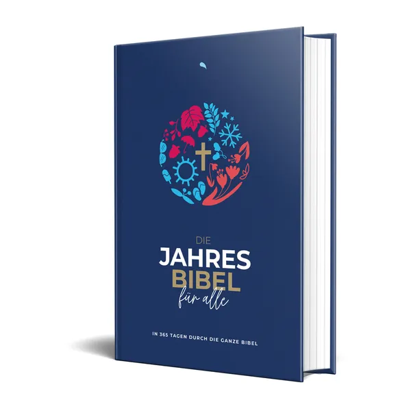 Produktbild des Artikels Hoffnung für alle. Die Jahresbibel: Four Seasons / Blue Edition (Bibel - Gebunden)