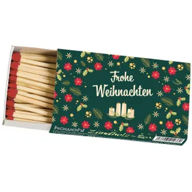 Produktbild des Artikels Zündholzbox - Frohe Weihnachten ()