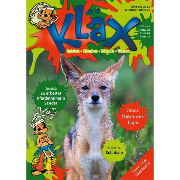 Produktbild des Artikels KLÄX 10/2025 (Zeitschrift - Geheftet)