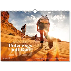 Produktbild des Artikels Abenteuer - Unterwegs mit Gott 2027 - Wandkalender (Kalender - Spiralbindung)