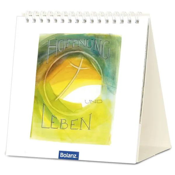 Produktbild des Artikels Hoffnung und Leben - immerwährender Tischkalender (Kalender - Spiralbindung)