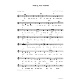 Produktbild des Artikels Wer ist hier dumm? (Noten - Download)
