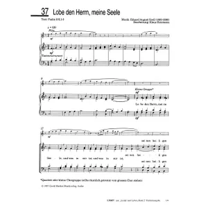 Produktbild des Artikels Lobe den Herrn, meine Seele (Noten - Download)