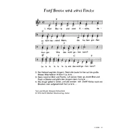 Produktbild des Artikels Fünf Brote und zwei Fische (Noten - Download)