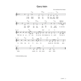 Produktbild des Artikels Ganz klein (Noten - Download)
