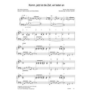 Produktbild des Artikels Komm, jetzt ist die Zeit wir beten an (Noten - Download)