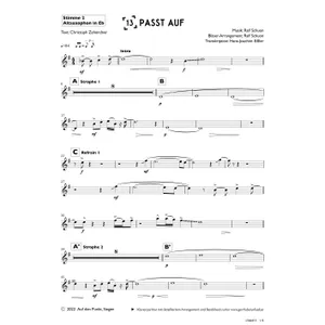 Produktbild des Artikels Passt auf (Altsaxophon in Eb) (Noten - Download)