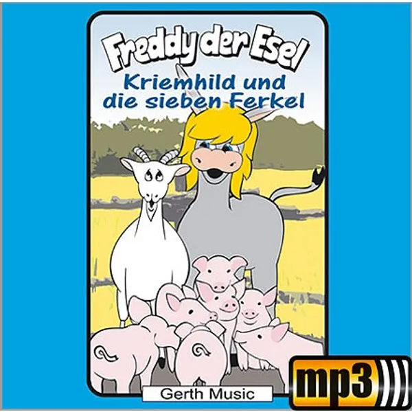 Produktbild des Artikels Kriemhild und die sieben Ferkel - Folge 54 (MP3-Hörspiel - Download)