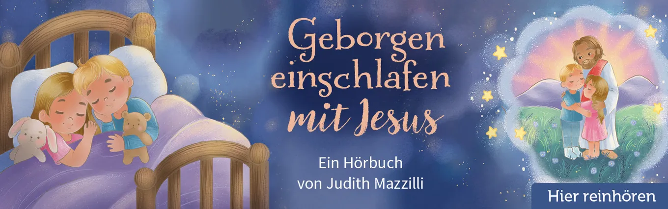 Banner zu Geborgen einschlafen mit Jesus