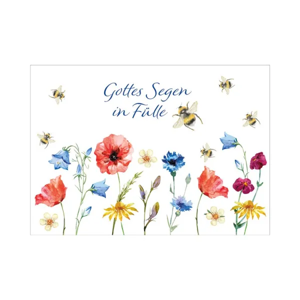 Produktbild des Artikels Postkarte "Gottes Segen" (Schreibwaren)