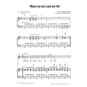 Produktbild des Artikels Wann ist ein Lied ein Hit (Noten - Download)