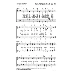 Produktbild des Artikels Herr, halte mich nah bei dir (Noten - Download)