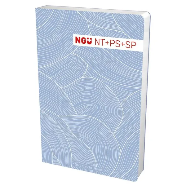 Produktbild des Artikels Neue Genfer Übersetzung - NT mit Psalmen und Sprüchen Design blau (Bibel - Taschenbuch)