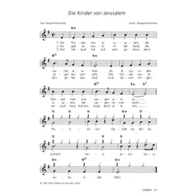 Produktbild des Artikels Die Kinder von Jerusalem (Noten - Download)