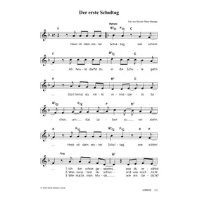 Produktbild des Artikels Der erste Schultag (Noten - Download)