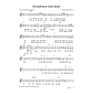 Produktbild des Artikels Erwachsene sind doof (Noten - Download)